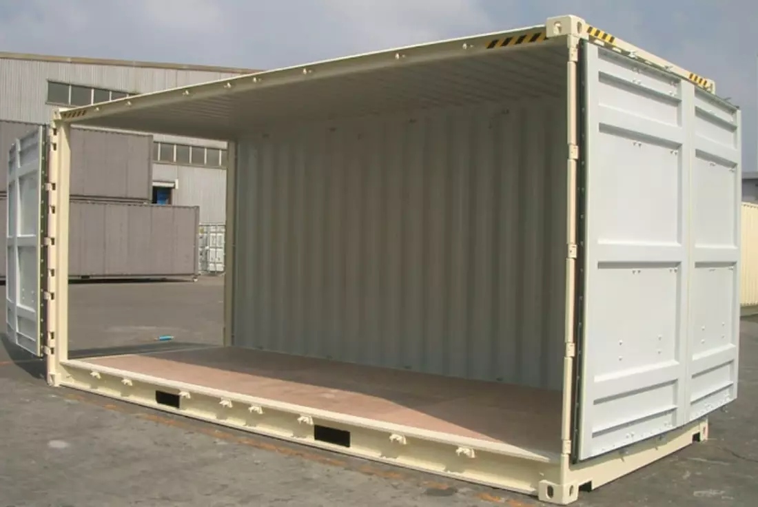 20ft Open Side Shipping Container