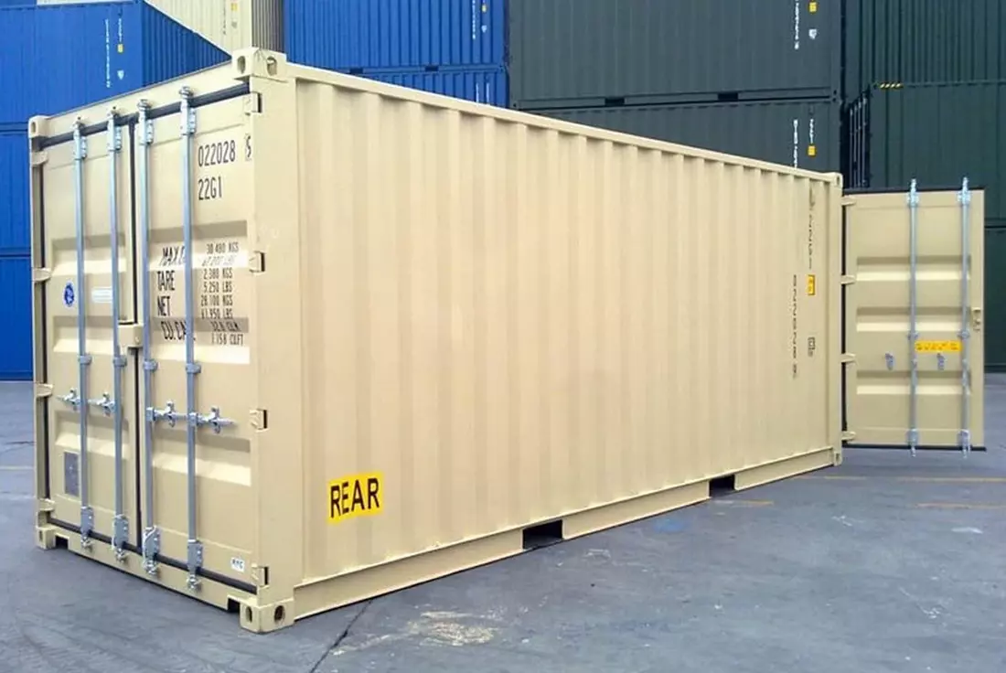 20ft Double Doors New Shipping Container